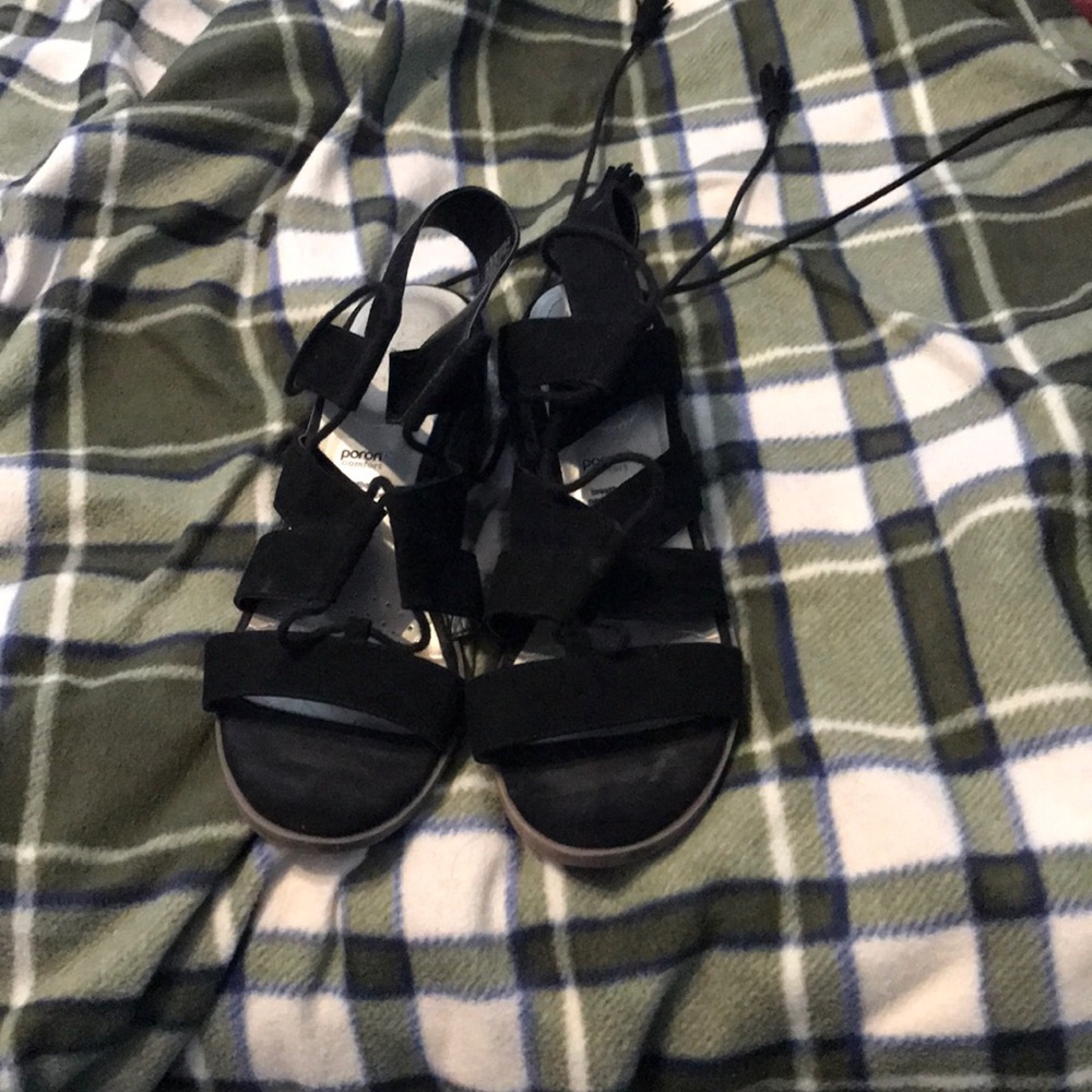 Black heels
